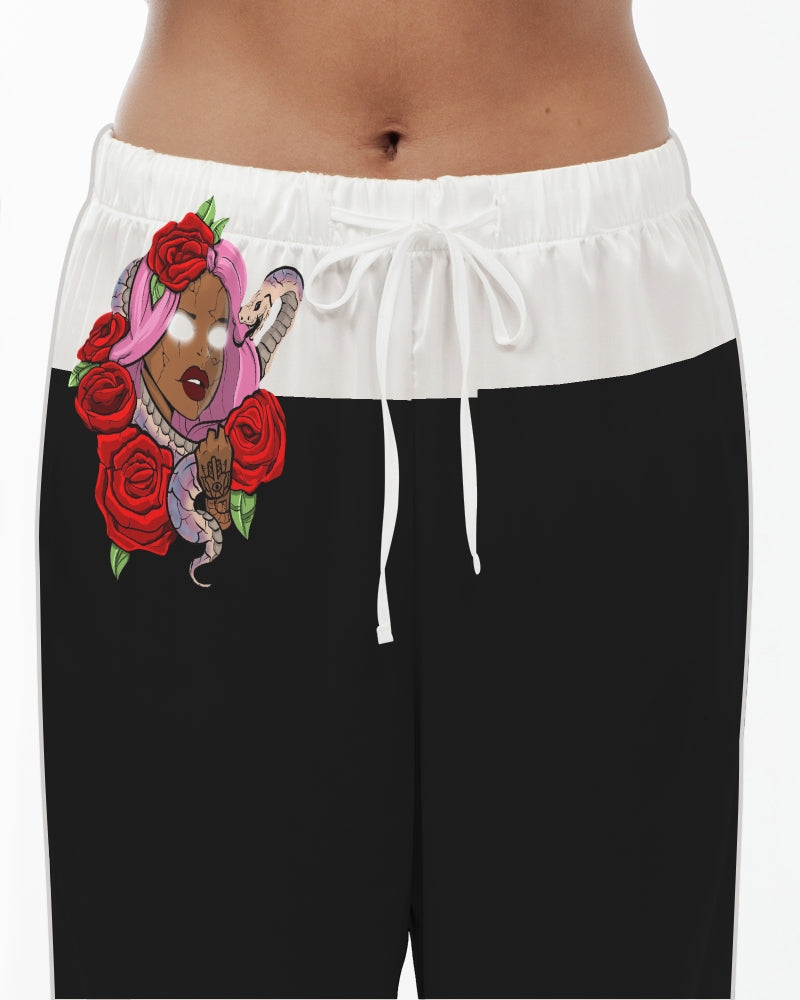 Doggie x anime Women's Satin Pajama Pants