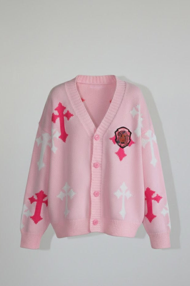 The Pink Venom Knit Cardigan