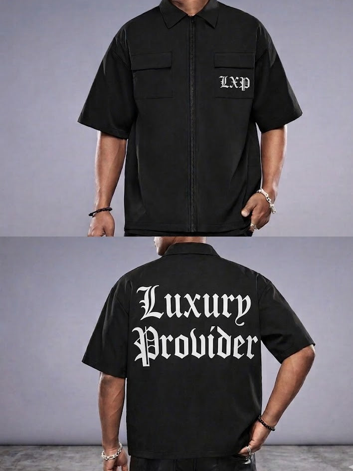 LUXURY PROVIDER ZIP SHIRT