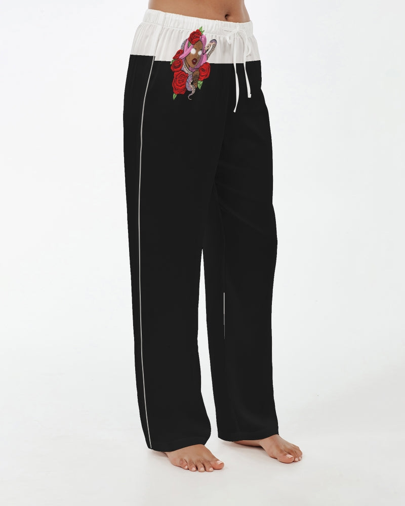Doggie x anime Women's Satin Pajama Pants