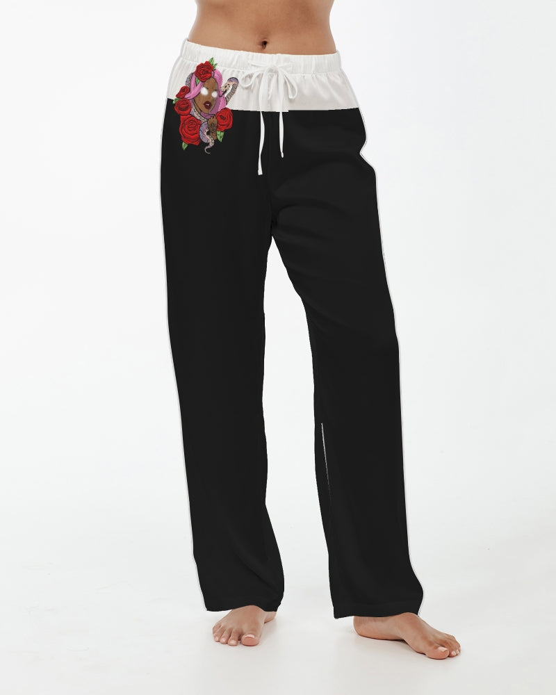 Doggie x anime Women's Satin Pajama Pants