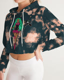 Anime x bleach Women's Cropped Hoodie