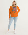 Women's Orange Scorn Hoodie