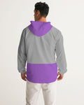 Hint of Grey Men's Windbreaker