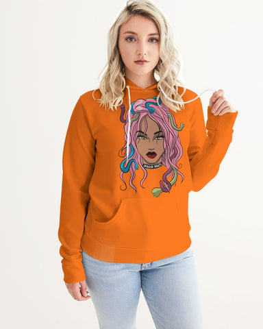 Women's Orange Scorn Hoodie
