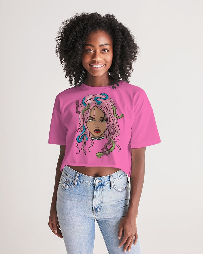 Women's Lounge Cropped Tee