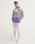 Hint of Grey Men's Windbreaker