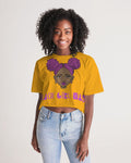 Black Girl Magic Lounge Cropped Tee