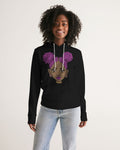 Black puff power Women's Hoodie