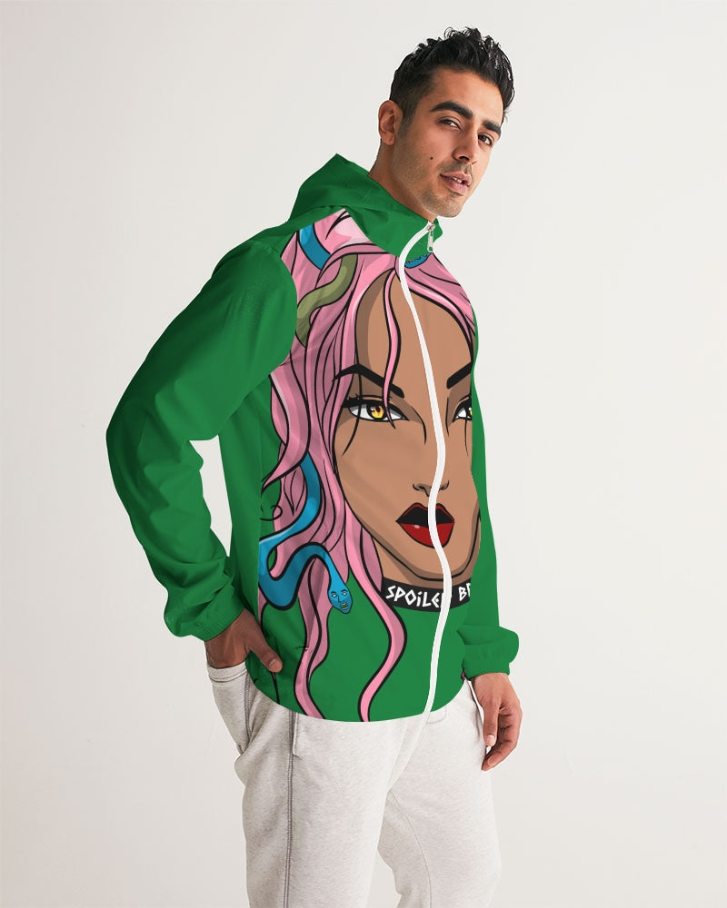 hunter green  Men's Windbreaker