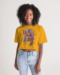 Golden Cropped Tee