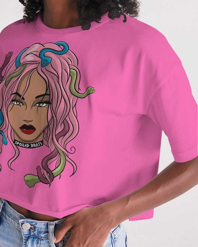 Women's Lounge Cropped Tee