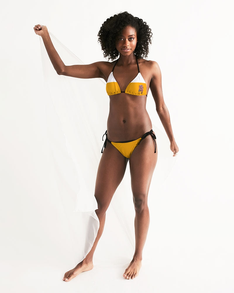 Golden String Bikini