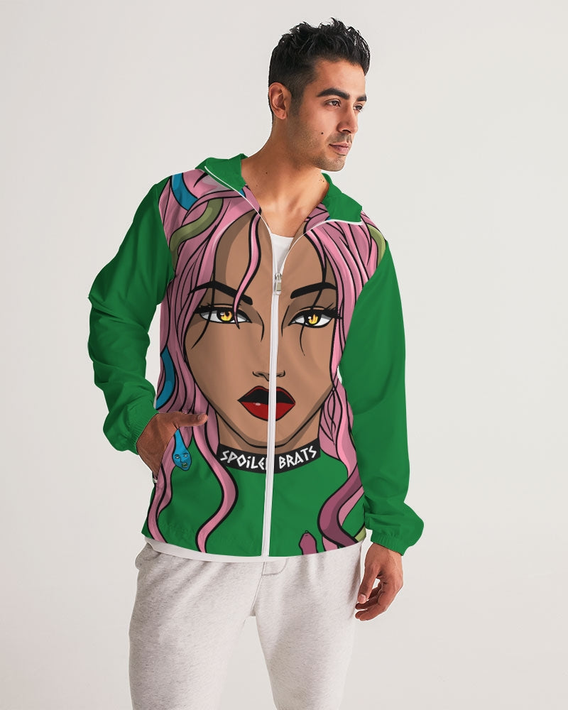 hunter green  Men's Windbreaker