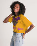 Black Girl Magic Lounge Cropped Tee