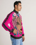 Men's Stripe-Sleeve Track Jacket