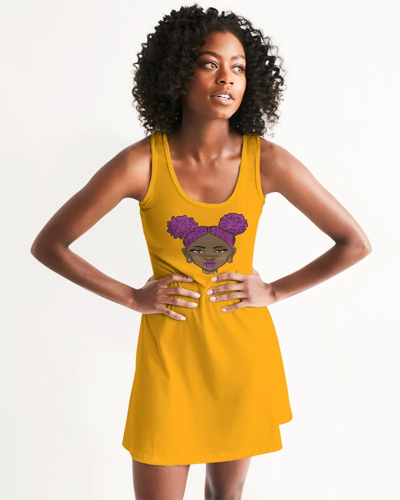 Puff Power Racerback Dress