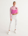 Pretty N pink Women's Cropped Windbreaker