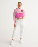 Pretty N pink Women's Cropped Windbreaker