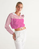 Pretty N pink Women's Cropped Windbreaker