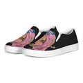 black Slip-On Canvas Shoe