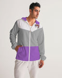 Hint of Grey Men's Windbreaker