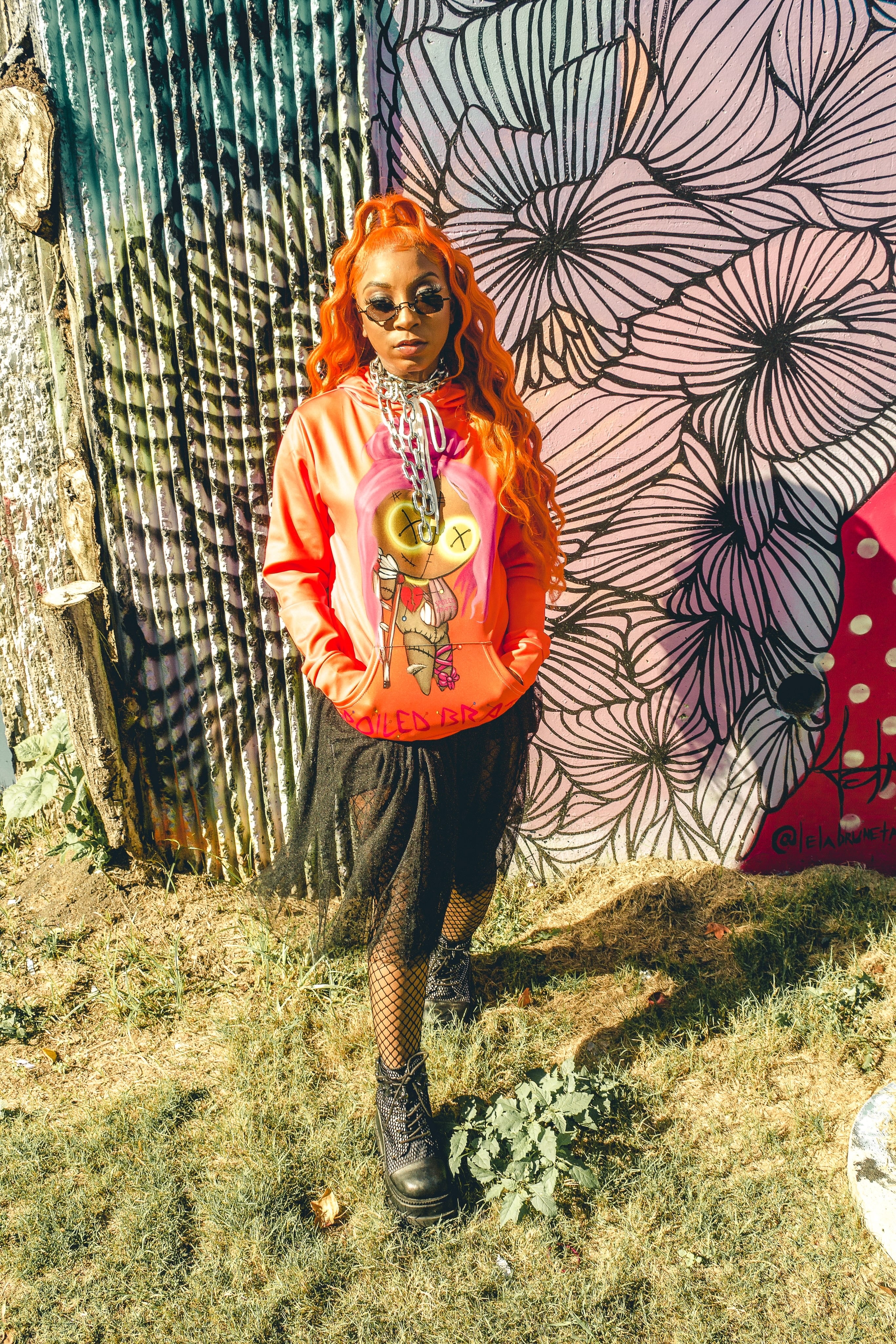 Voodoo Doll Collection - Womens Spell Hoodie