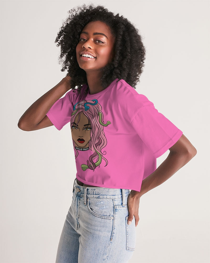 Women's Lounge Cropped Tee