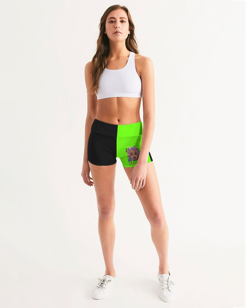 Slime Summer Yoga Shorts