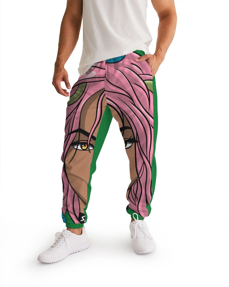 Men's green bean track pants