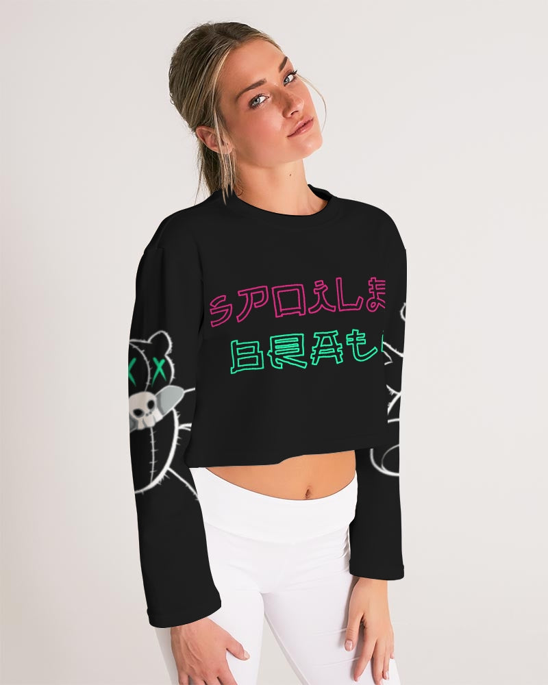 ANIME Women's Cropped Sweatshirt