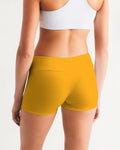 Women's Fitness -Covered in Gold  Yoga Shorts