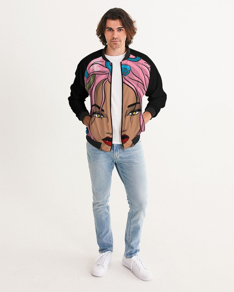 Blood & Scorn Men's All-Over Print Bomber Jacket