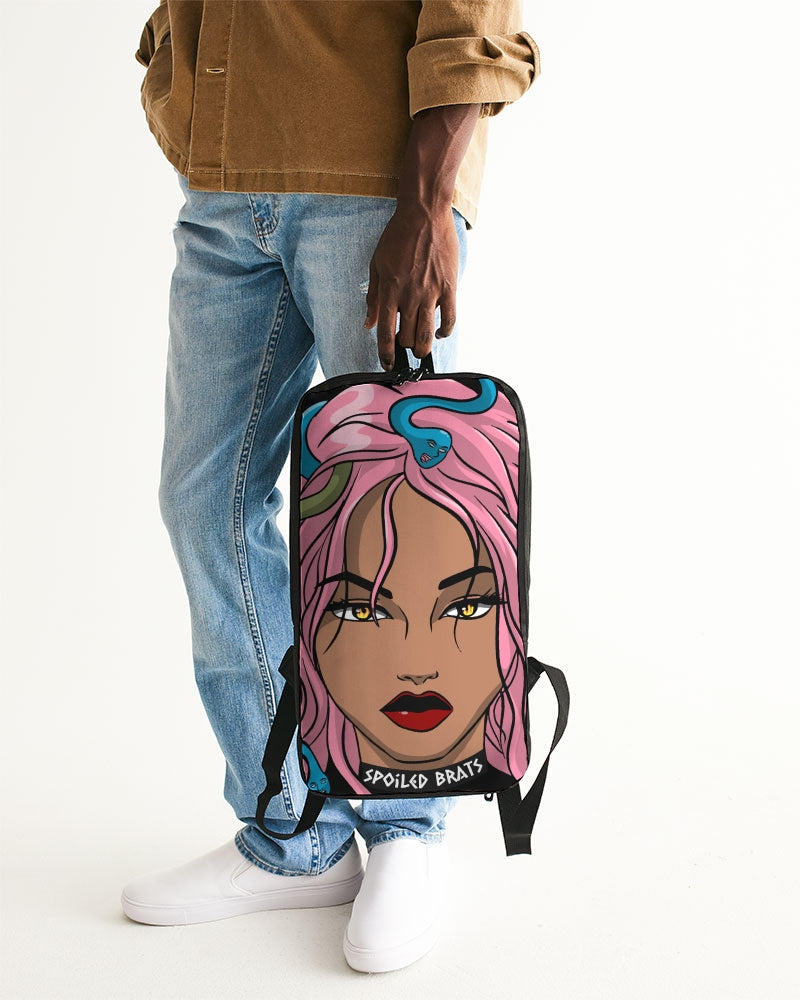 black Slim Tech Backpack