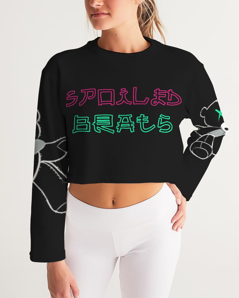 ANIME Women's Cropped Sweatshirt