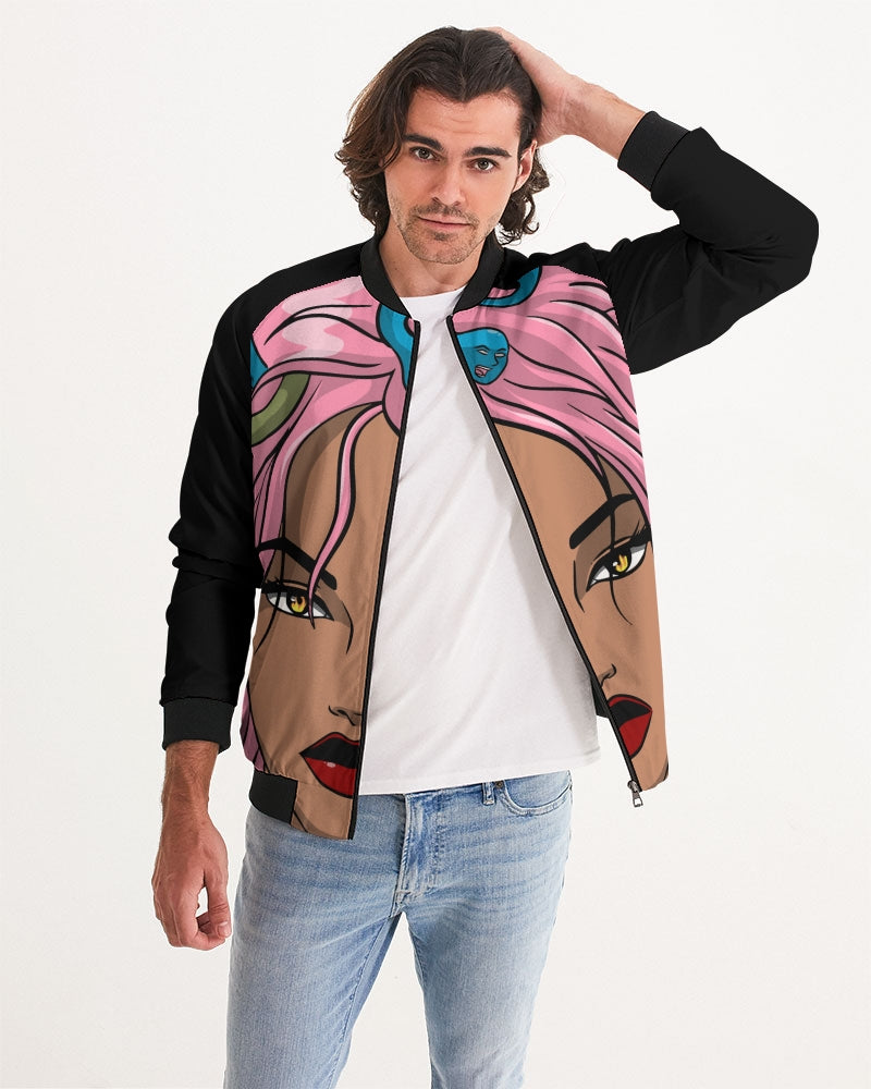 Blood & Scorn Men's All-Over Print Bomber Jacket