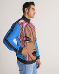 Men's Stripe-Sleeve Track Jacket