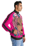 Men's Stripe-Sleeve Track Jacket