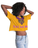 Black Girl Magic Lounge Cropped Tee