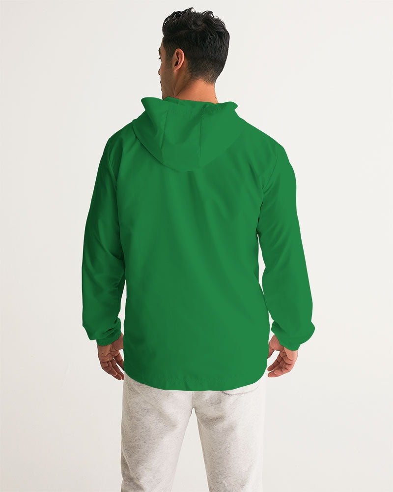 hunter green  Men's Windbreaker