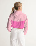 Pretty N pink Women's Cropped Windbreaker